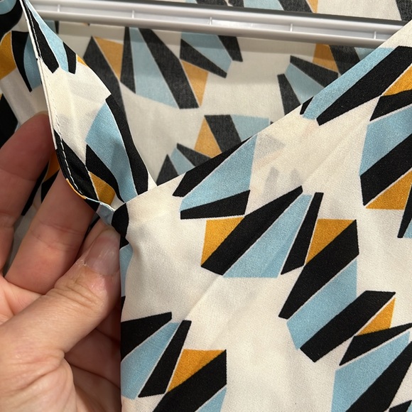 Vibrant Geo Print Tunic Dress - Picture 7 of 7